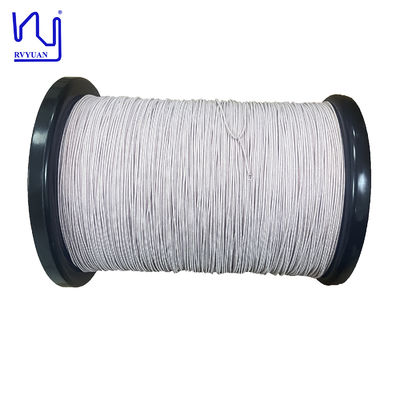 0.03mm 0.05mm 0.08mm 0.1mm 0.2mm High Frequency Wire Enameled Magnet Wire Silk Covered Copper Litz Wire