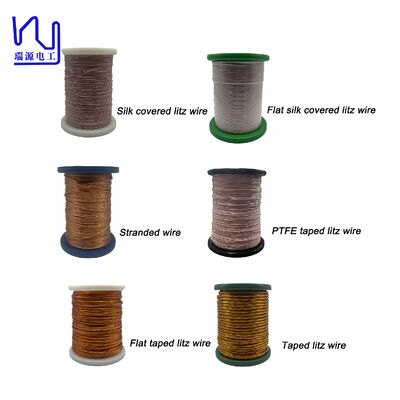 0.32mm X528 Strands Enameled Copper Kapton/Polyimide Taped Litz Wire
