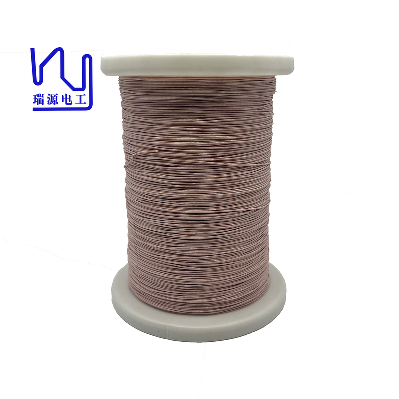 High Frequency Copper Litz Wire  0.1*70 2udtc-F Nylon Served For Motor