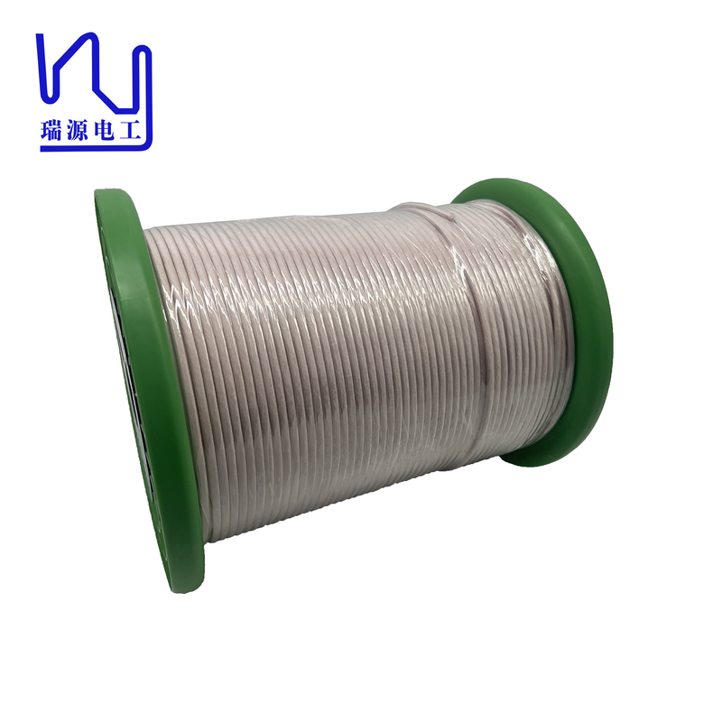 Professional Grade Copper Conductor Litz Wire 2700V Breakdown Voltage Dacron / Nylon / Silk Jacket
