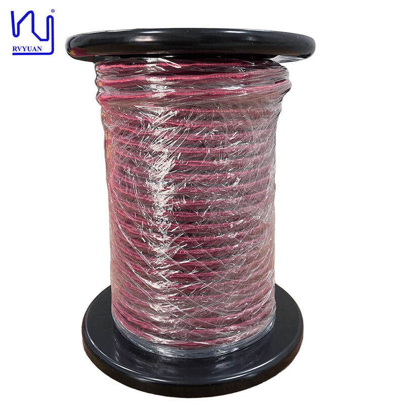 Litz Wire Silk Covered Copper Insulated Heating Enameled Stranded QA-1 0.2mm