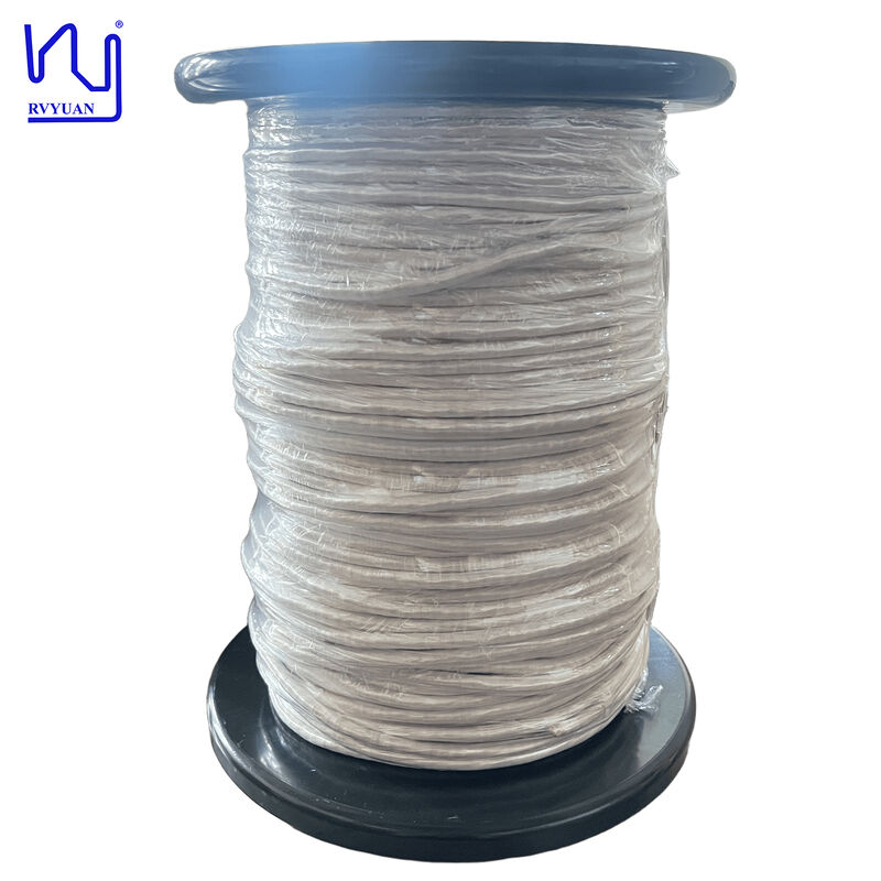 Custom 0.07mm 2600 Strand Nylon Serving Litz Wire for Transformer Winding with 180°C Max Temperature