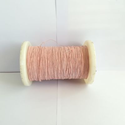 ไนลอนละเอียดมาก บริการ Litz สาย 0.025 มิลลิเมตร สายทองแดงเอเนมลัด 500V ความดันเรียง