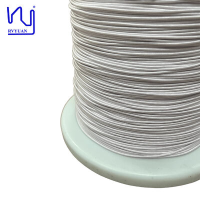 USTC UDTC 0.071 มม.* 250 HF ฉนวนสีขาว Twisted เคลือบทองแดงผ้าไหมเคลือบ Litz Wire