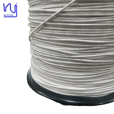 2USTC-F 0.1mmx300 ไนลอนเสิร์ฟลวด Litz สำหรับหม้อแปลงไฟฟ้าทองแดง Litz Wire