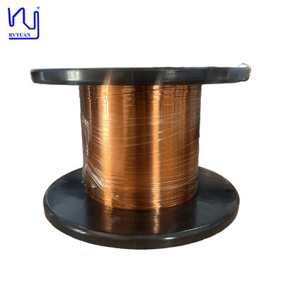 AIW220 อุณหภูมิสูง 0.175 มม. x 0.88 ลวดทองแดงเคลือบสี่เหลี่ยมละเอียดพิเศษ