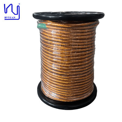 3000/38 AWG เทป Litz สายกับความดันสูงทนและ Max.O.D8.23 มิลลิเมตรสําหรับทรานฟอร์ม Winding