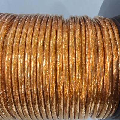 156 เส้น ลวดลิทซ์เทป PI เส้นผ่านศูนย์กลาง 0.32 มม. ทนแรงดันไฟฟ้า 6000V สำหรับระบบ EV ความถี่สูง