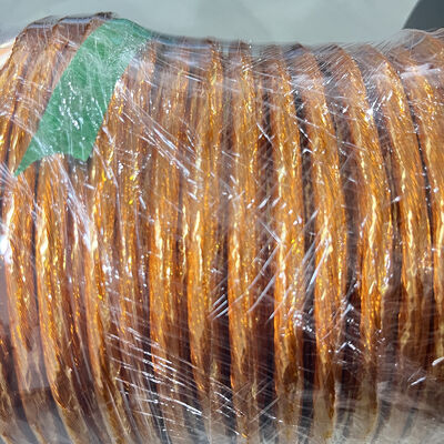ประเภท H 250/0.32mm เทป Litz Wire PI Insulation ทองแดงกระจกด้วยความมั่นคงทางความร้อนสําหรับ EV Coils