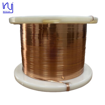 0.60mmX3.00mm สี่เหลี่ยม Flat AIW ประเภท 220C สายทองแดงแม่เหล็ก