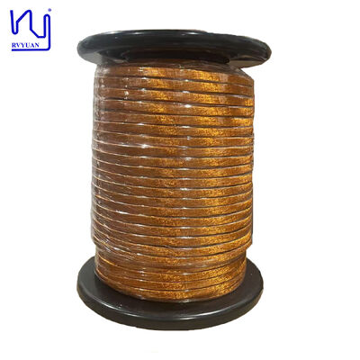 0.10x3175 ((8.7x5.5mm) โปรไฟล์โพลีไมด์เทปทองแดง สาย Litz สายกับปริมาณการเติมที่สูงกว่า