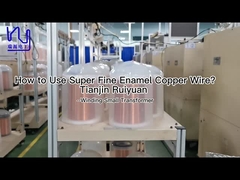 PolyurethaneSoldering Magnet Wire ขดลวดทองแดงเคลือบ