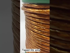 Copper Litz Wire Pi ฟิล์มติดเทปลวดทองแดง Litz