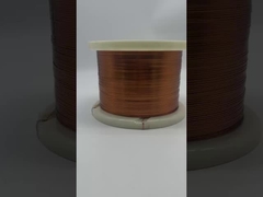 สายทองแดงแบบสี่เหลี่ยมที่มีน้ํามันแท้ กันหนาว 1 มม อุณหภูมิ 220C รับรอง ROHS / UL / SGS